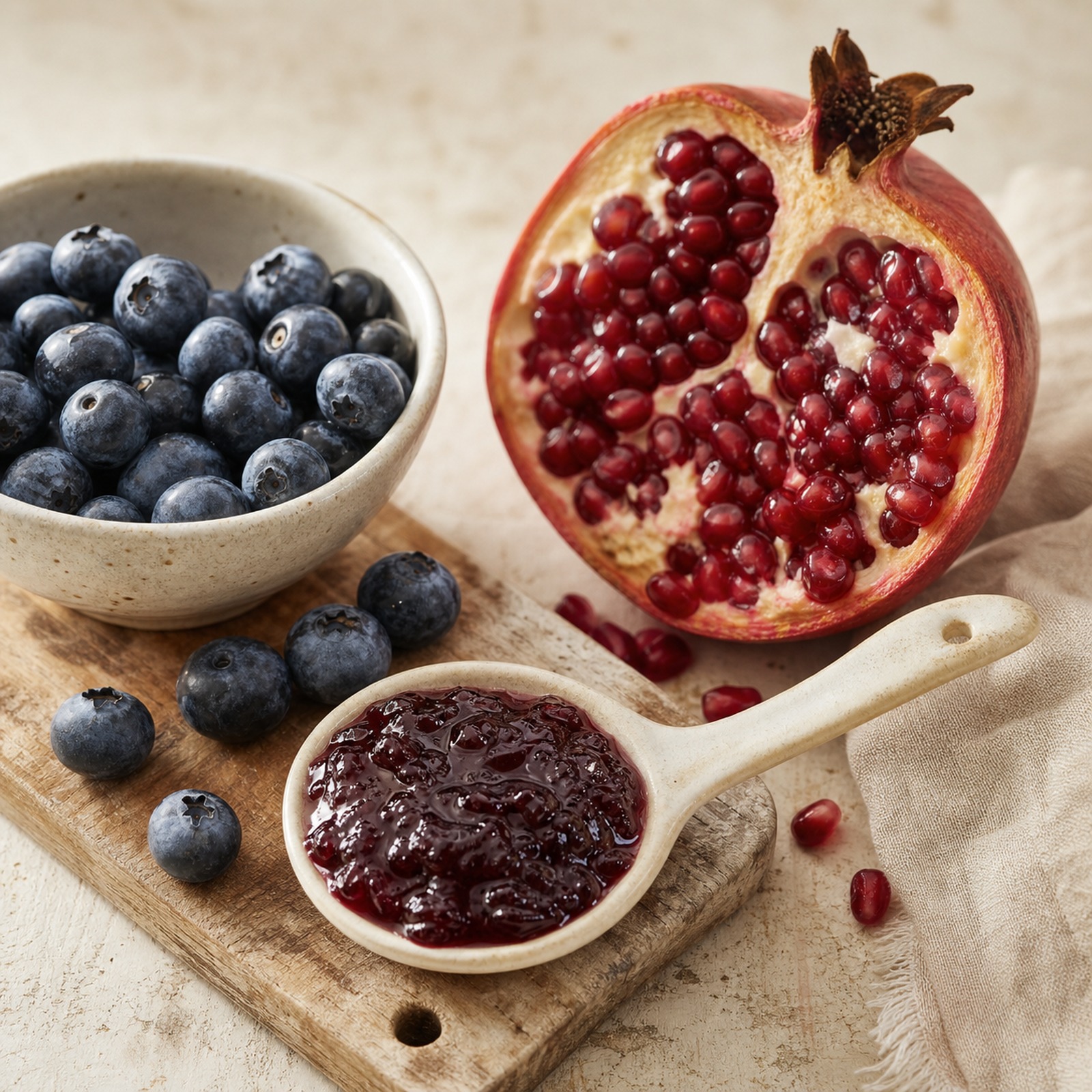 Blueberry-Pomegranate Jelly