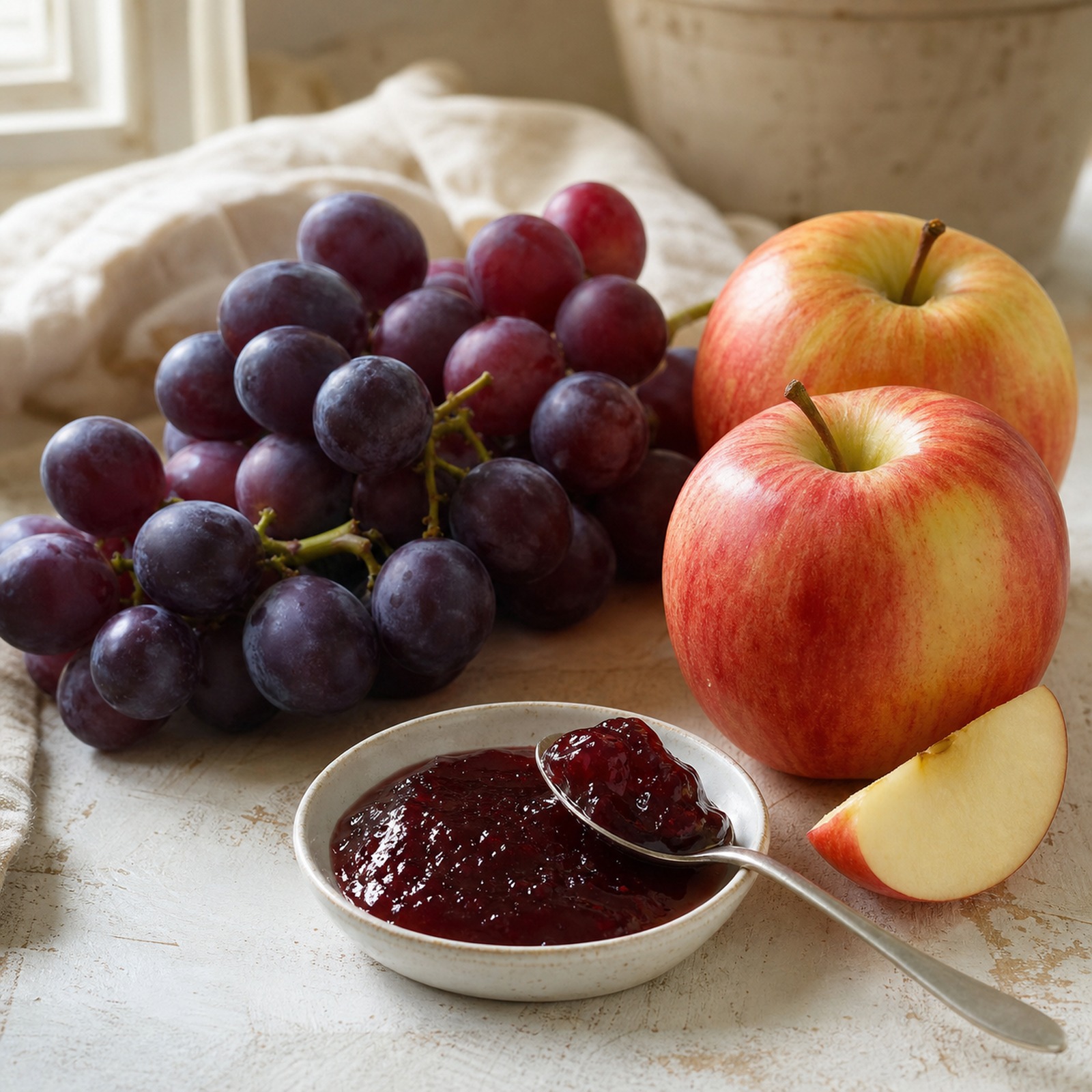 Grape-Apple Jelly