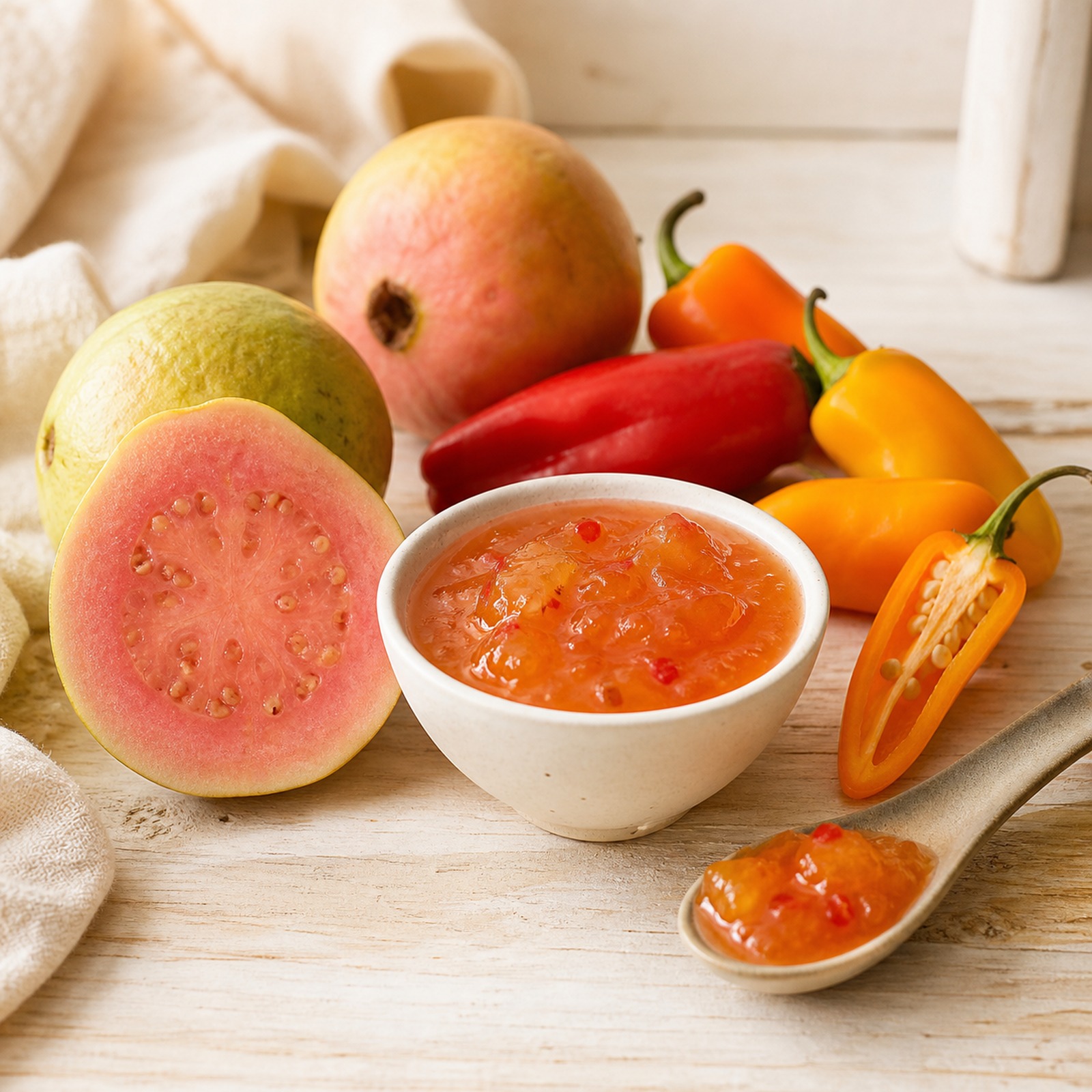 Guava Peppers Jam